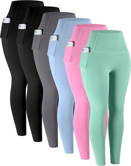 6 PACK - LEGGINGS