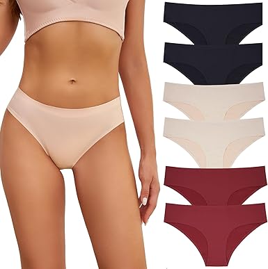 6 PACK - COTTON BIKINI UNDERWEAR