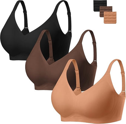 3 PACK - DAILY WEAR BRAS