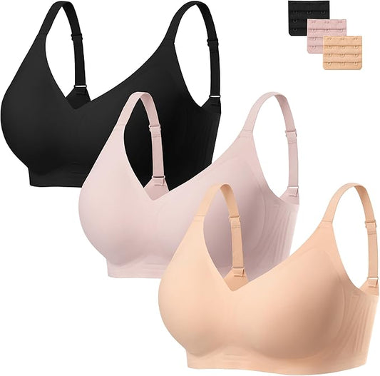3 PACK - DAILY WEAR BRAS