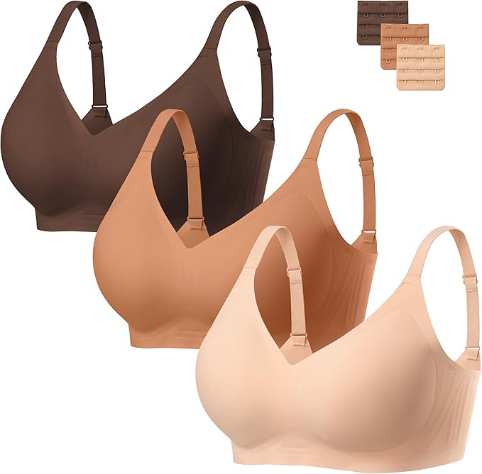 3 PACK - DAILY WEAR BRAS