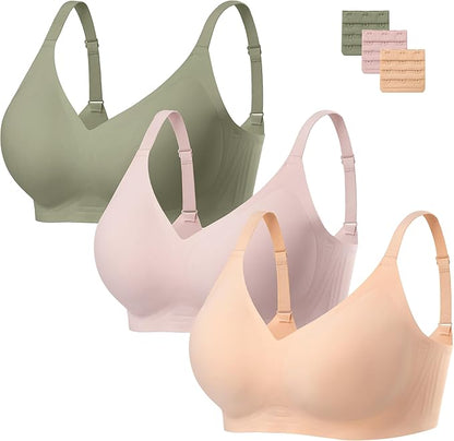 3 PACK - DAILY WEAR BRAS
