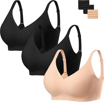3 PACK - DAILY WEAR BRAS