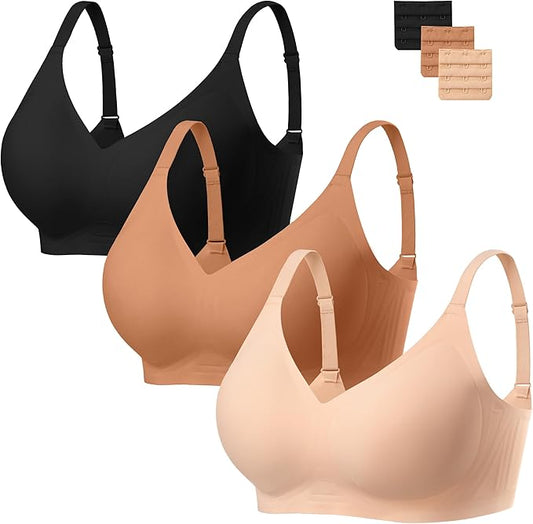 3 PACK - DAILY WEAR BRAS