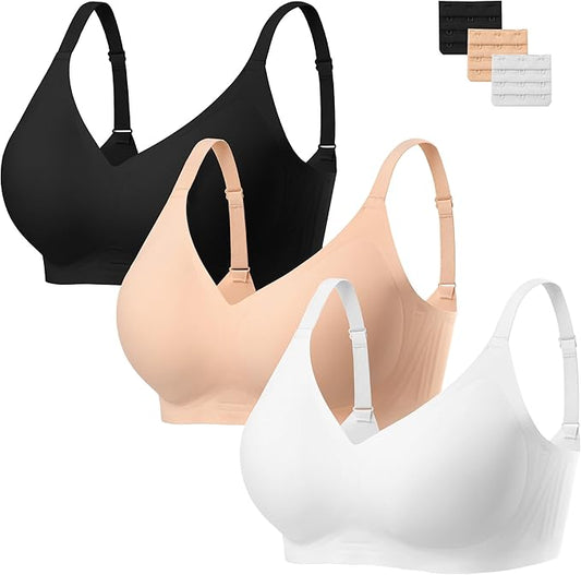 3 PACK - DAILY WEAR BRAS