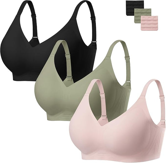 3 PACK - DAILY WEAR BRAS