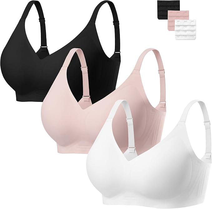 3 PACK - DAILY WEAR BRAS