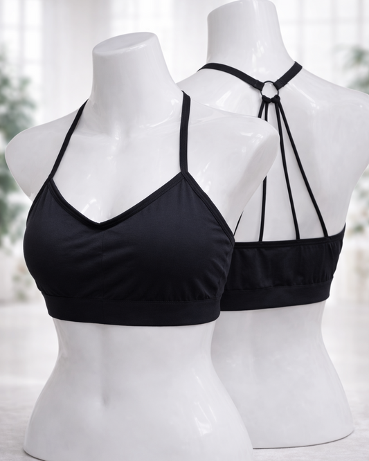 Women Halter Neck Padded Bra Top